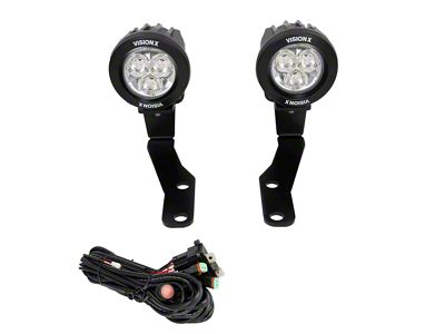 Vision X 3.70-Inch Multi-LED CG2 Light Mini Cannons A-Pillar Light Kit (16-23 Tacoma)