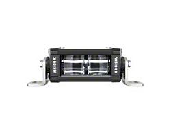 Vision X 5-Inch XPL Straight Selective Yellow SAE LED Light Bar; Elliptical Beam (Universal; Some Adaptation May Be Required)