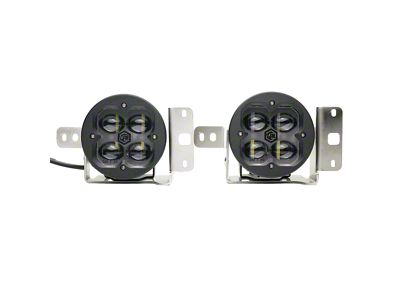 Vivid Lumen Industries FNG 3 Series Fog Light Kit; White (20-25 Jeep Gladiator JT Sport)
