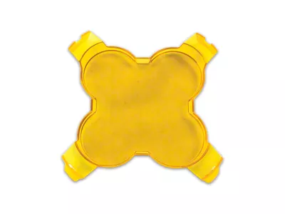Vivid Lumen Industries FNG Intense Series 5-Inch Pod Light Cover; Yellow