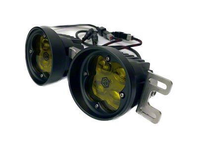 Vivid Lumen Industries FNG 3 Series Fog Light Kit; Yellow (14-21 Tundra)