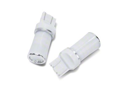 Raxiom Axial Series Stage 1 LED Backup Light Bulbs; 7443 (20-25 Jeep Gladiator JT Overland, Sport)