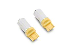 Stage 1 Amber LED Front Turn Signal Light Bulbs; 7443 (18-26 Jeep Wrangler JL Sport)