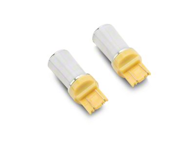 Stage 1 Amber LED Front Turn Signal Light Bulbs; 7443 (18-25 Jeep Wrangler JL Sport)