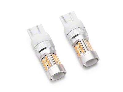 7443 White LED Reverse Backup Light Bulbs For Ford F150 F250 2018 2019
