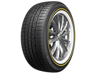 Vogue Custom Built Radial SCT2 Gold Stripe Tire (32" - 285/45R22)