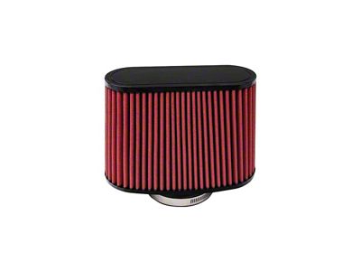 Volant Replacement DryTech Oil-Free Air Filter; Oval; 3.50-Inch Inlet