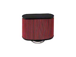 Volant Replacement DryTech Oil-Free Air Filter; Oval; 3.50-Inch Inlet
