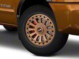 Vortek Off-Road VRD-702 Matte Bronze with Black Bolts and Lip 6-Lug Wheel; 20x9.5; 12mm Offset (04-15 Titan)