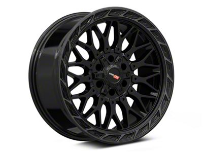 Vortek Off-Road VRP-503 Black Diamond Cut Ring with Dark Tint 6-Lug Wheel; 20x9; 18mm Offset (04-15 Titan)