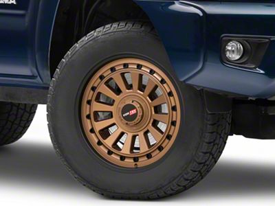 Vortek Off-Road VRD-702 Matte Bronze with Black Bolts and Lip 6-Lug Wheel; 18x9; 12mm Offset (05-15 Tacoma)