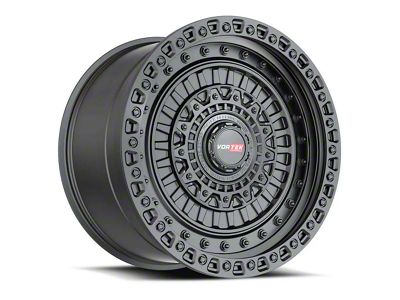 Vortek Off-Road VRD-703 Matte Black 6-Lug Wheel; 17x9; 12mm Offset (05-15 Tacoma)