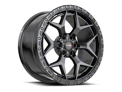 Vortek Off-Road VRT-603 Satin Black 6-Lug Wheel; 17x9; -12mm Offset (05-15 Tacoma)
