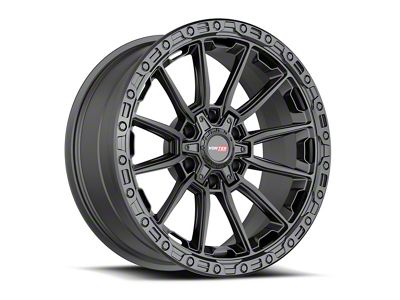 Vortek Off-Road VRT-601 Matte Black 6-Lug Wheel; 20x9; 18mm Offset (25-26 4Runner)