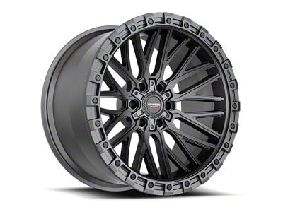 Vortek Off-Road VRT-608 Matte Black 6-Lug Wheel; 20x10; -12mm Offset (22-25 Bronco Raptor)