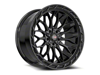 Vortek Off-Road VRP-503 Gloss Black Wheel; 20x9; 0mm Offset (20-25 Jeep Gladiator JT)