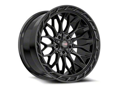 Vortek Off-Road VRP-503 Gloss Black Wheel; 22x10; -18mm Offset (20-25 Jeep Gladiator JT)