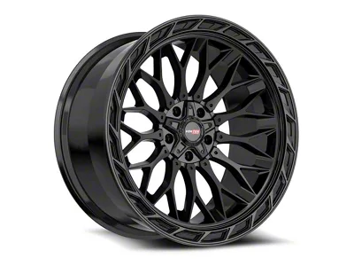 Vortek Off-Road VRP-503 Gloss Black Wheel; 20x10; -18mm Offset (99-04 Jeep Grand Cherokee WJ)