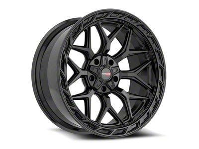Vortek Off-Road VRP-504 Gloss Black Wheel; 20x10; -18mm Offset (22-25 Jeep Grand Cherokee WL)