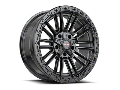 Vortek Off-Road VRT-604 Satin Black Wheel; 20x9.5; 0mm Offset (22-25 Jeep Grand Cherokee WL)