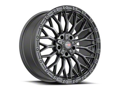 Vortek Off-Road VRT-607 Matte Black Wheel; 22x10; -18mm Offset (05-10 Jeep Grand Cherokee WK)