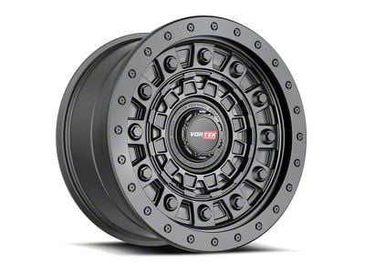 Vortek Off-Road VRD-701 Matte Black Wheel; 20x9.5; -18mm Offset (97-06 Jeep Wrangler TJ)