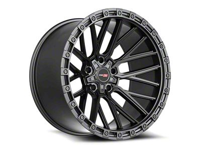 Vortek Off-Road VRT-608 Matte Black Wheel; 20x10; -12mm Offset (07-18 Jeep Wrangler JK)