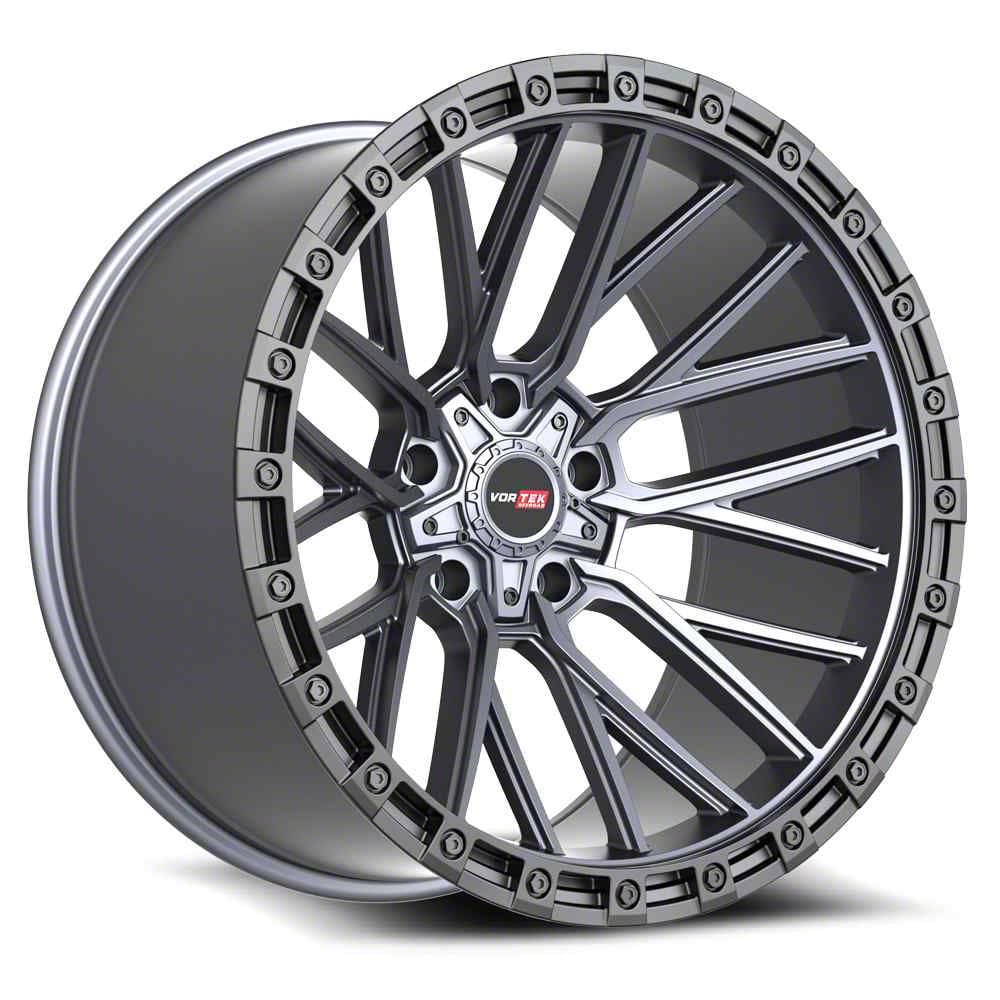 Motegi Jeep Wrangler CS8 Satin Black with Red Stripe Wheel
