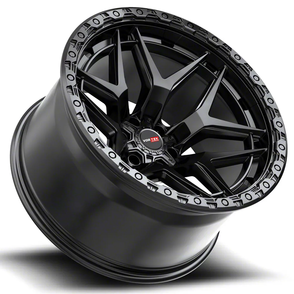 Fuel Wheels Tundra Zephyr Matte Bronze with Black Bead Ring