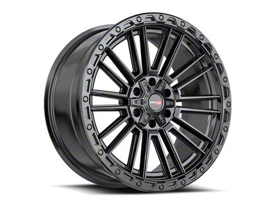 Vortek Off-Road VRT-604 Satin Black 6-Lug Wheel; 20x9.5; -18mm Offset (16-23 Tacoma)