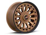 Vortek Off-Road VRD-702 Matte Bronze with Black Bolts and Lip 6-Lug Wheel; 20x9.5; 12mm Offset (16-24 Titan XD)
