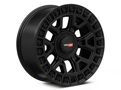 Vortek Off-Road VRD-704 Matte Black 6-Lug Wheel; 20x9.5; 0mm Offset (16-24 Titan XD)