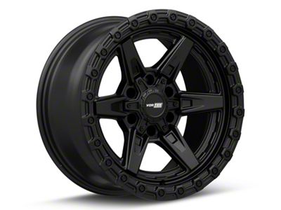 Vortek Off-Road VRT-602 Satin Black 6-Lug Wheel; 20x9; 20mm Offset (16-24 Titan XD)