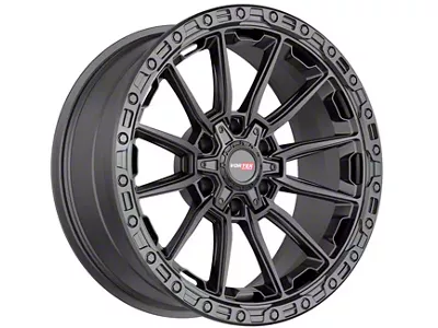 Vortek Off-Road VRT-601 Matte Black 6-Lug Wheel; 22x10; -12mm Offset (22-25 Tundra)
