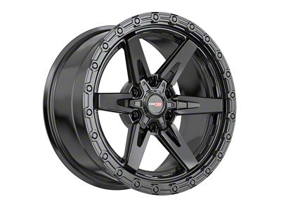 Vortek Off-Road VRT-602 Satin Black 6-Lug Wheel; 20x10; -12mm Offset (22-25 Tundra)