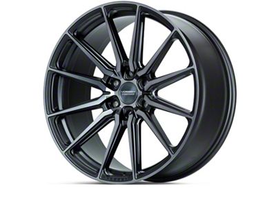 Vossen HF6-1 Deep Tinted Matte Gunmetal 6-Lug Wheel; 22x9.5; 20mm Offset (03-09 4Runner)
