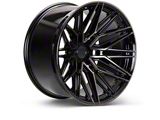 Vossen HF6-5 Deep Double Tinted Gloss Black 6-Lug Wheel; 22x9.5; 20mm Offset (04-15 Titan)
