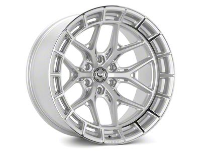 Vossen HFX1 Deep Silver Polished 6-Lug Wheel; 20x9.5; 15mm Offset (16-23 Tacoma)