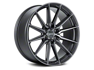 Vossen HF6-1 Tinted Matte Gunmetal 6-Lug Wheel; 20x9.5; 15mm Offset (24-25 Tacoma)