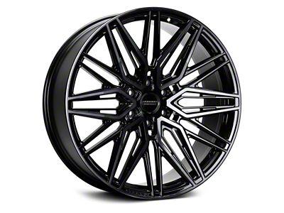 Vossen HF6-5 Tinted Gloss Black 6-Lug Wheel; 22x12; -44mm Offset (24-25 Tacoma)