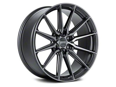 Vossen HF6-1 Tinted Matte Gunmetal 6-Lug Wheel; 20x9.5; 15mm Offset (21-25 Bronco, Excluding Raptor)
