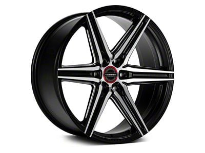 Vossen HF6-2 Brushed Matte Black 6-Lug Wheel; 20x9.5; 15mm Offset (22-25 Bronco Raptor)