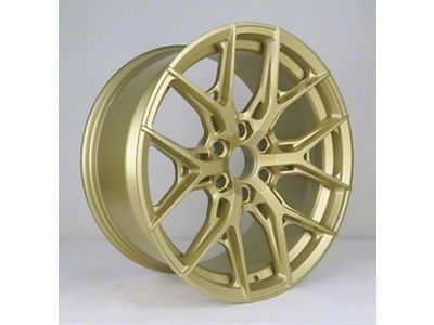 Vossen HF6-4 Satin Gold 6-Lug Wheel; 20x9.5; 15mm Offset (22-25 Bronco Raptor)