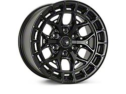 Vossen HFX-1 Deep Satin Black 6-Lug Wheel; 22x9.5; 30mm Offset (21-26 Bronco, Excluding Raptor)