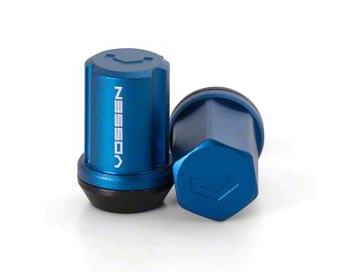 Vossen Blue Lug Nuts; M14 x 1.5; Set of 20 (20-25 Jeep Gladiator JT)