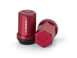 Vossen Red Locking Lug Nuts; M14 x 1.5 (20-26 Jeep Gladiator JT)