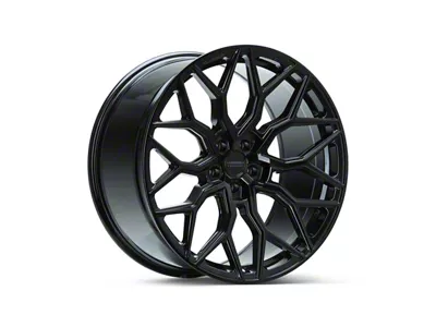 Vossen HF2 Super Deep Gloss Black Wheel; 22x10; -18mm Offset (22-25 Jeep Grand Cherokee WL)