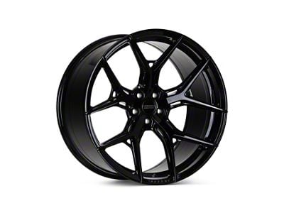 Vossen HF5 Super Deep Gloss Black Wheel; 22x10; -18mm Offset (99-04 Jeep Grand Cherokee WJ)