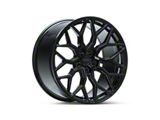 Vossen HF-2 Super Deep Gloss Black Wheel; 22x10; -18mm Offset (11-21 Jeep Grand Cherokee WK2)
