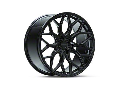 Vossen HF2 Super Deep Gloss Black Wheel; 20x10; -18mm Offset (07-18 Jeep Wrangler JK)